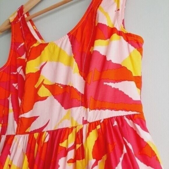 PLENTY DRESSES by Tracy Reese Anthro Summer Fit & Flare Floral Dress Sz 0 Flaw - Picture 5 of 13